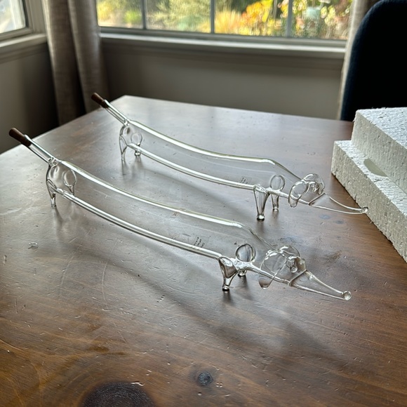 Other - Dachshund Wiener Dog Oil & Vinegar Cruet Set NWOT